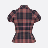 Fitted Short-Sleeved Jacket