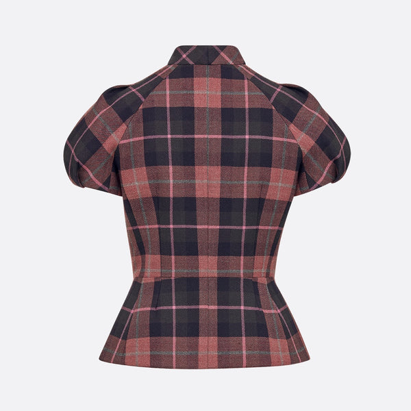 Fitted Short-Sleeved Jacket