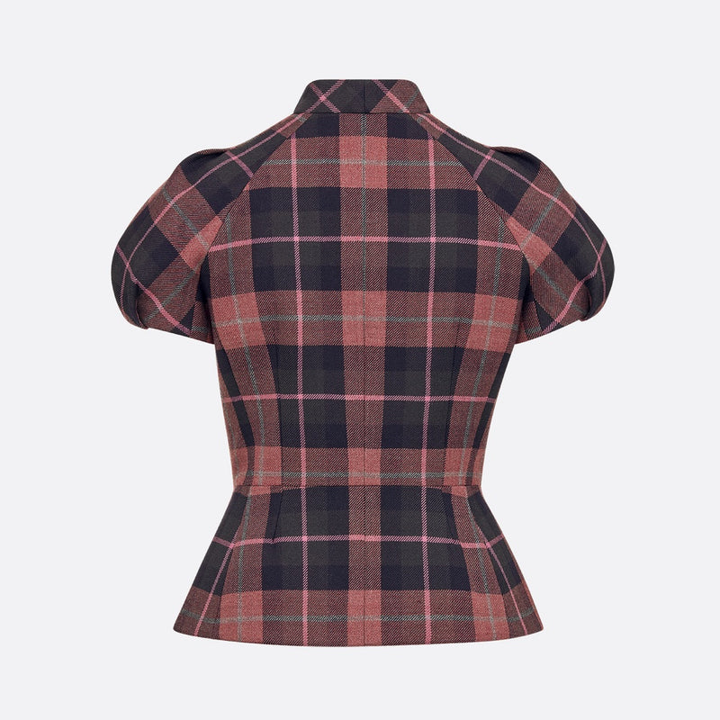 Fitted Short-Sleeved Jacket