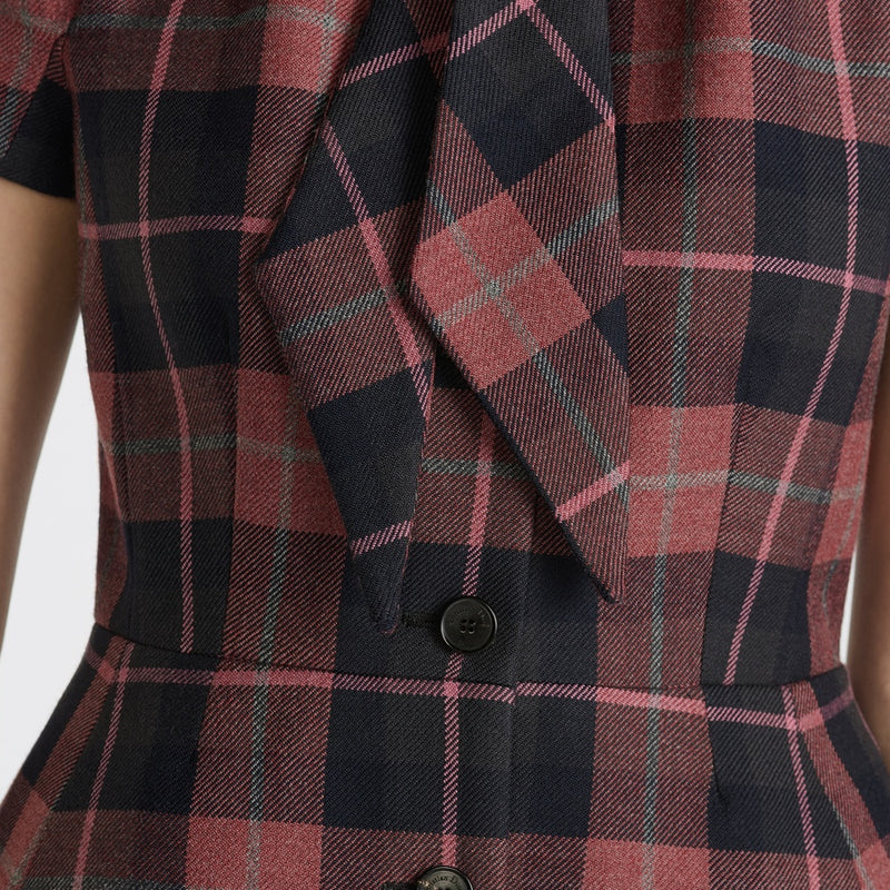 Fitted Short-Sleeved Jacket