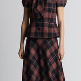 Fitted Short-Sleeved Jacket