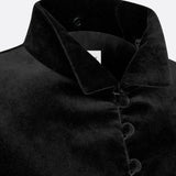 Fitted Jacket with Puff Sleeves