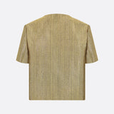 Dior Or Short-Sleeved Jacket