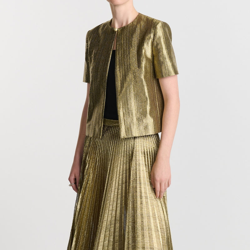 Dior Or Short-Sleeved Jacket