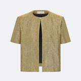 Dior Or Short-Sleeved Jacket