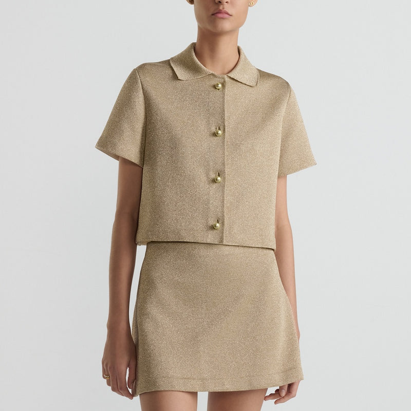 Dior Or Short-Sleeved Jacket