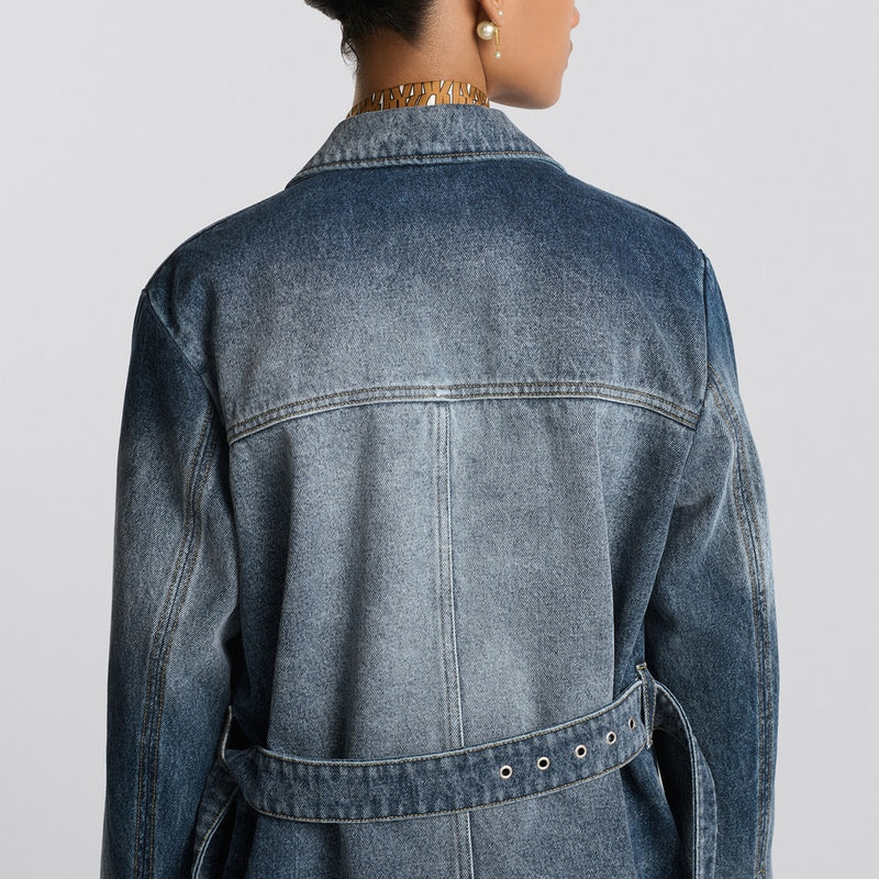 Long Belted Jacket