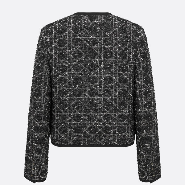 Macrocannage Cropped Jacket