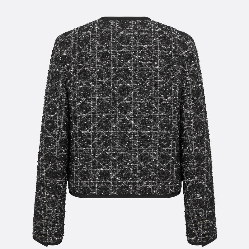 Macrocannage Cropped Jacket