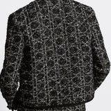Macrocannage Cropped Jacket