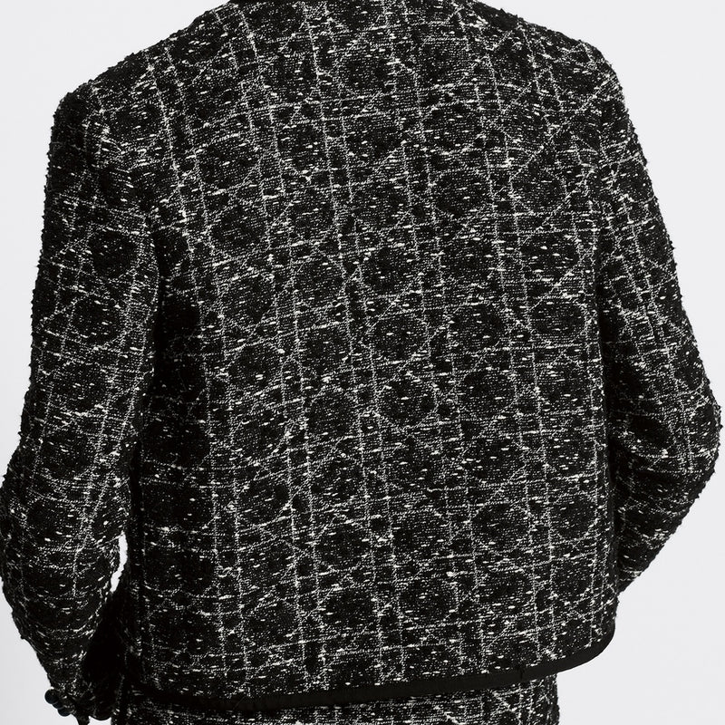 Macrocannage Cropped Jacket