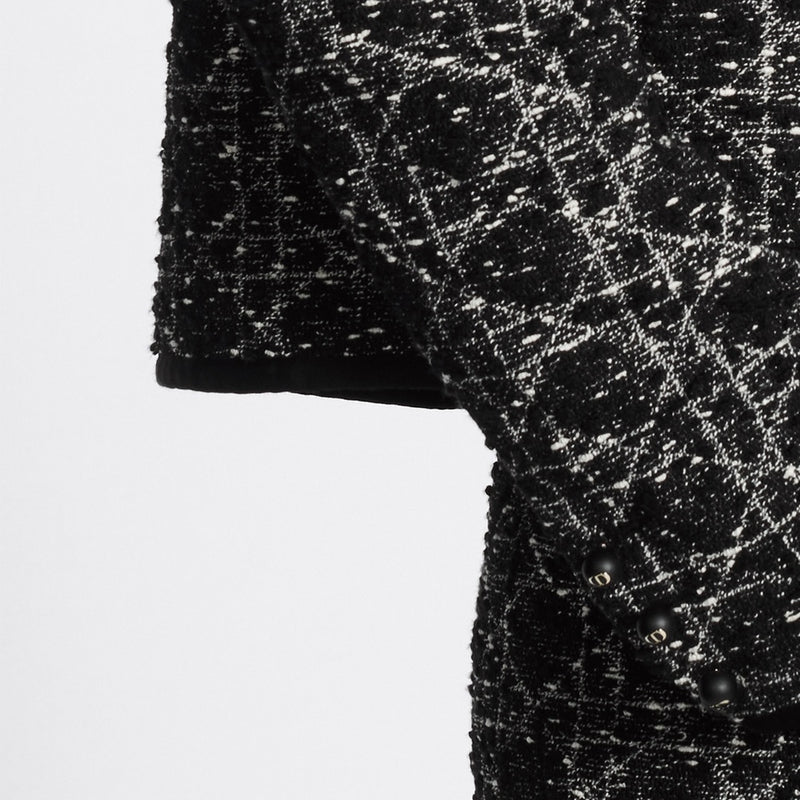 Macrocannage Cropped Jacket
