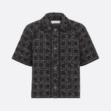 Macrocannage Short-Sleeved Jacket