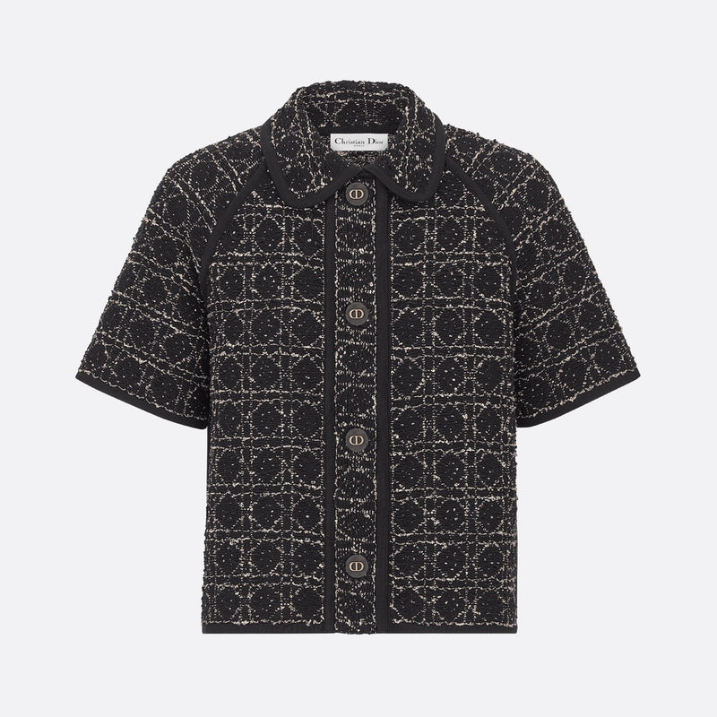 Macrocannage Short-Sleeved Jacket