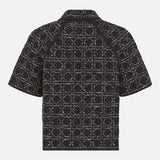 Macrocannage Short-Sleeved Jacket