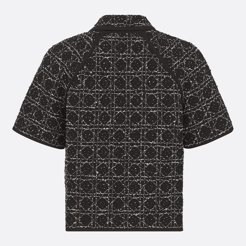 Macrocannage Short-Sleeved Jacket