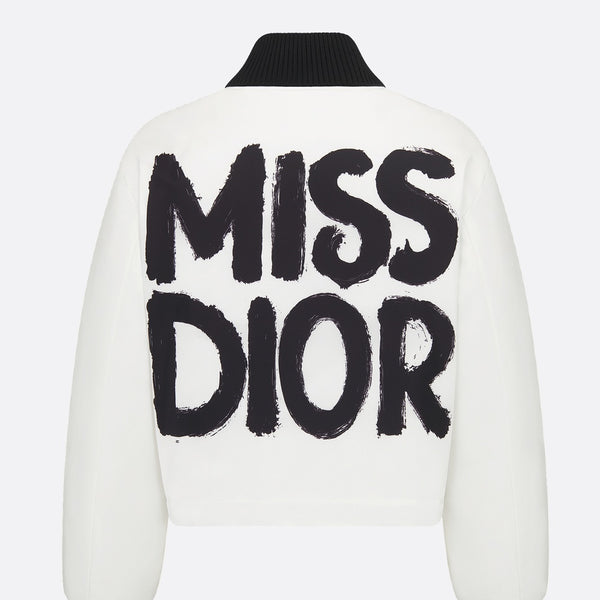 DiorAlps Cropped Bomber Jacket