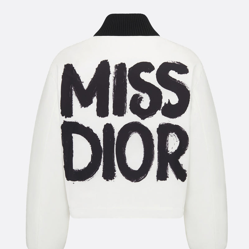 DiorAlps Cropped Bomber Jacket