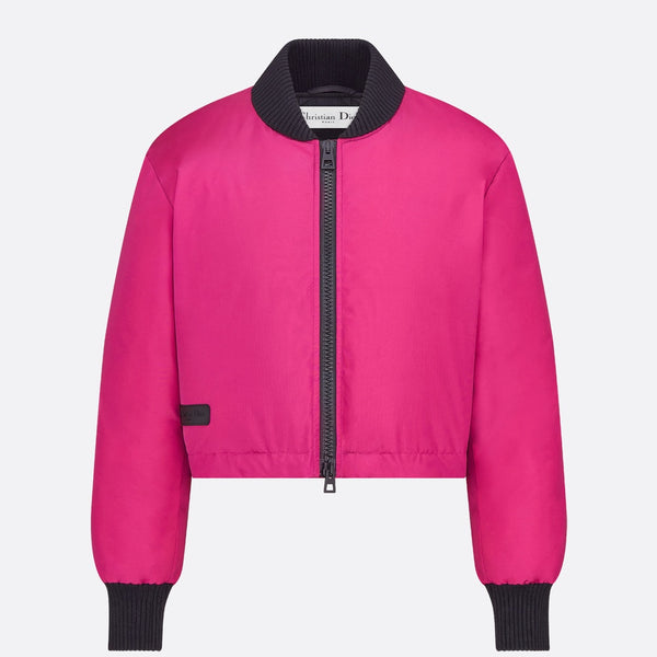 DiorAlps Cropped Bomber Jacket