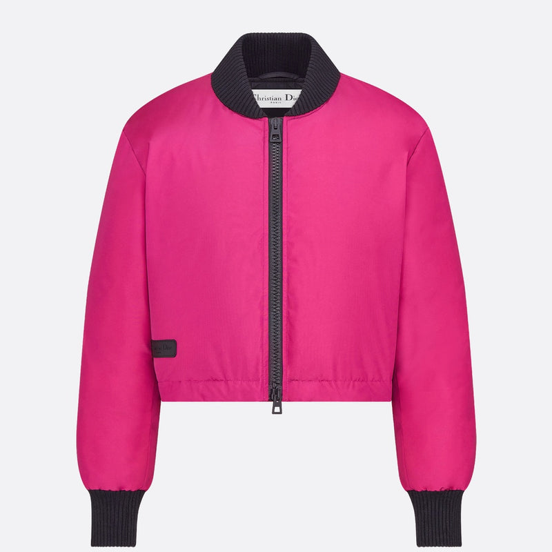 DiorAlps Cropped Bomber Jacket