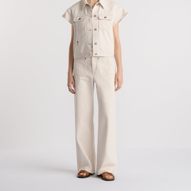 Jacket with Cap Sleeves