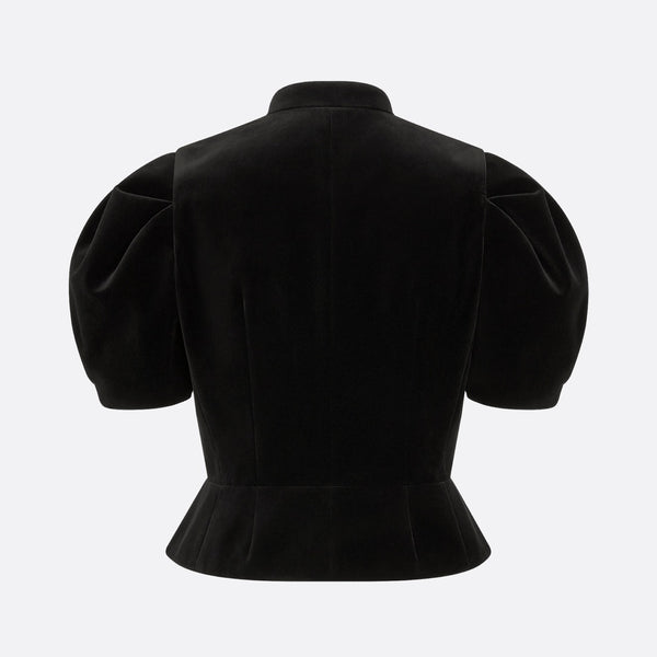 Fitted Short-Sleeved Jacket