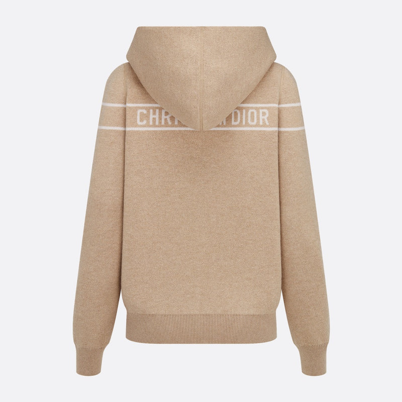 Reversible Zipped Cardigan with Hood