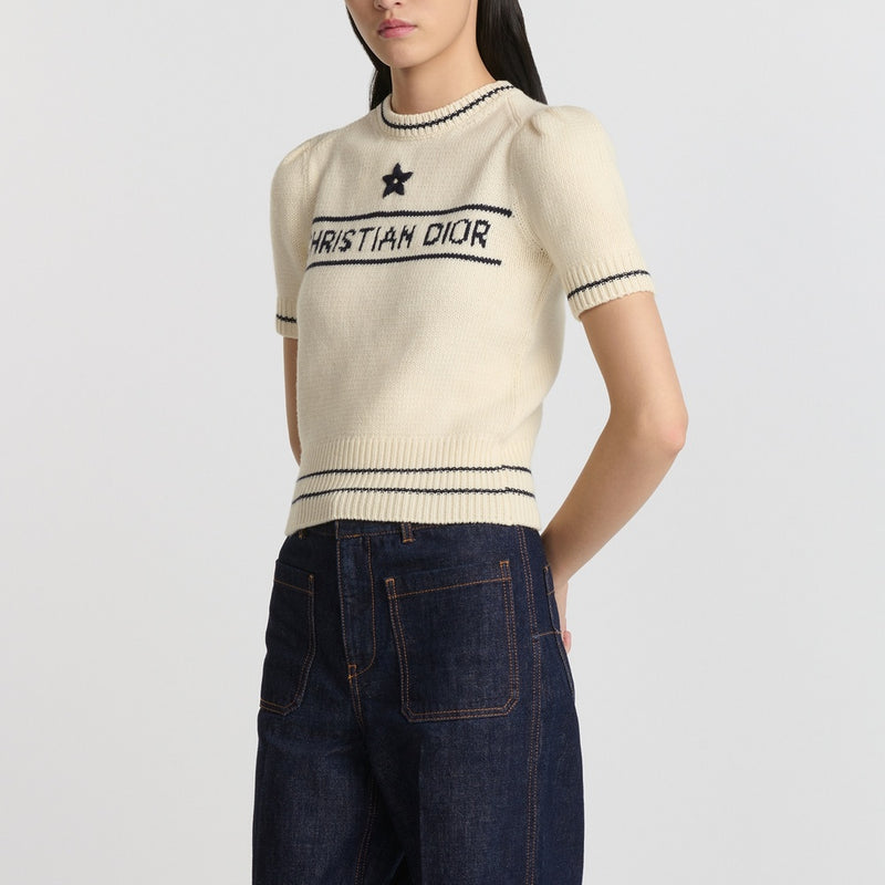 Short-Sleeved Sweater