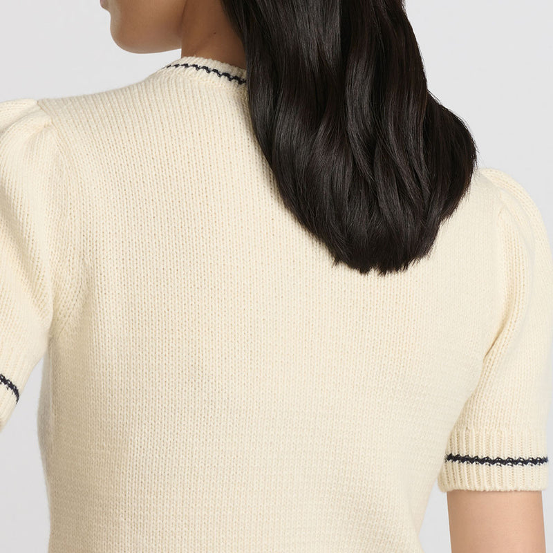 Short-Sleeved Sweater