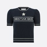 Christian Dior Short-Sleeved Sweater
