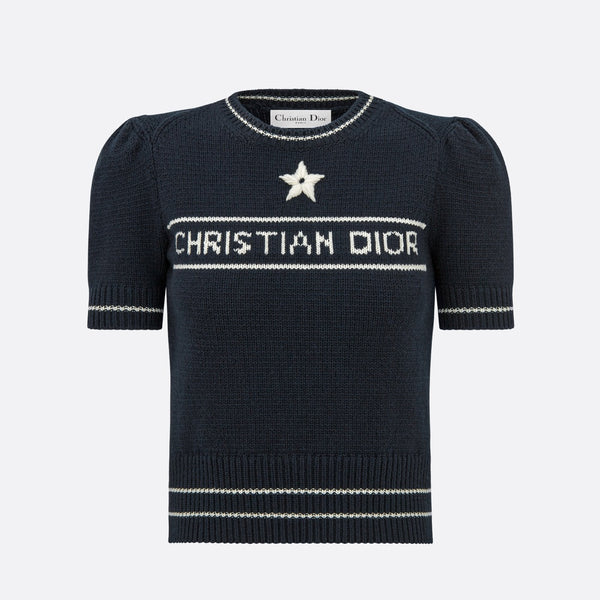 Christian Dior Short-Sleeved Sweater