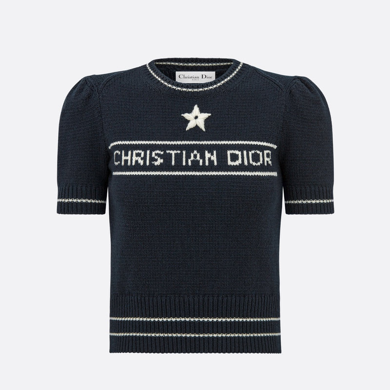 Christian Dior Short-Sleeved Sweater