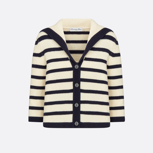 Dior Mariniere Cardigan