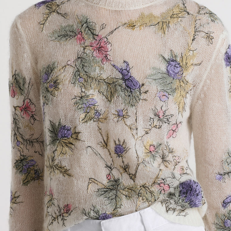 Embroidered Sweater