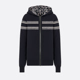 Reversible Zipped Cardigan with Hood