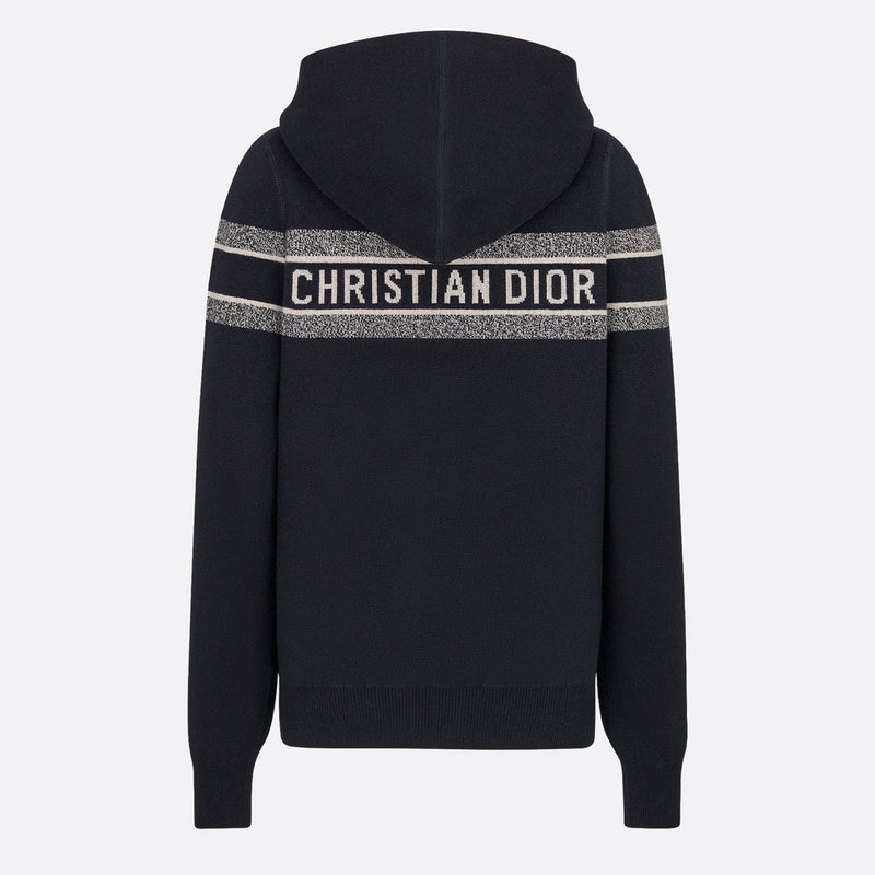 Reversible Zipped Cardigan with Hood
