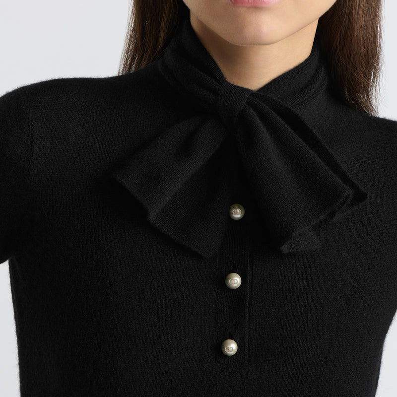Tied Collar Sweater