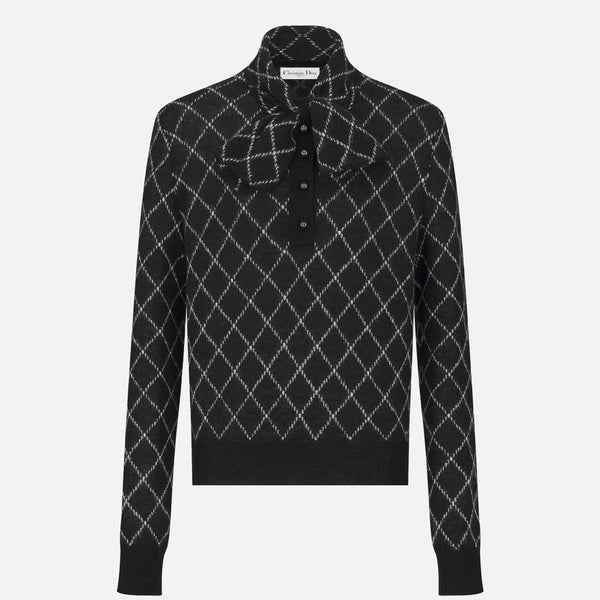 Tied Collar Sweater