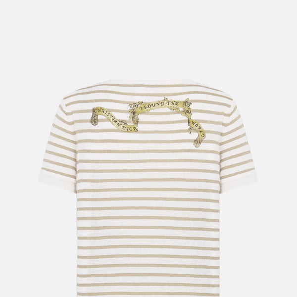 Dior Mariniere Short-Sleeved Top