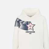 Dior Vibe Cropped Hooded Sweatshirt
