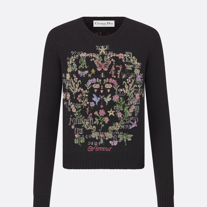 Dioramour Embroidered Sweater