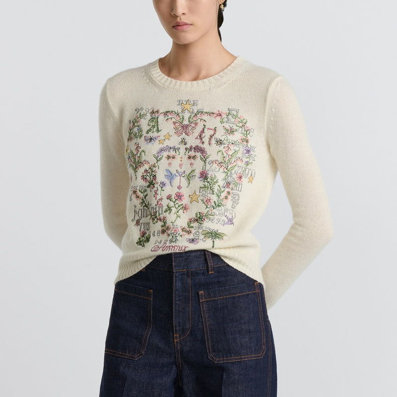 Dioramour Embroidered Sweater