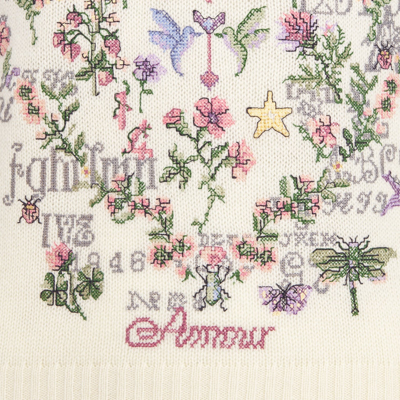 Dioramour Embroidered Sweater