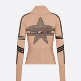 DiorAlps Mock Neck Cardigan