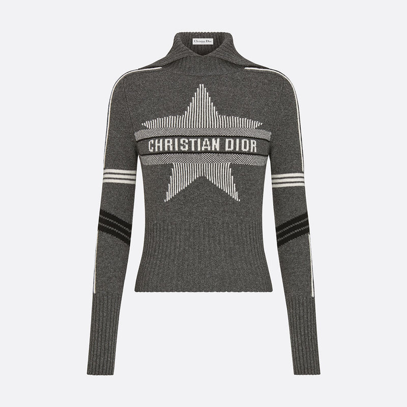 DiorAlps Mock Neck Sweater