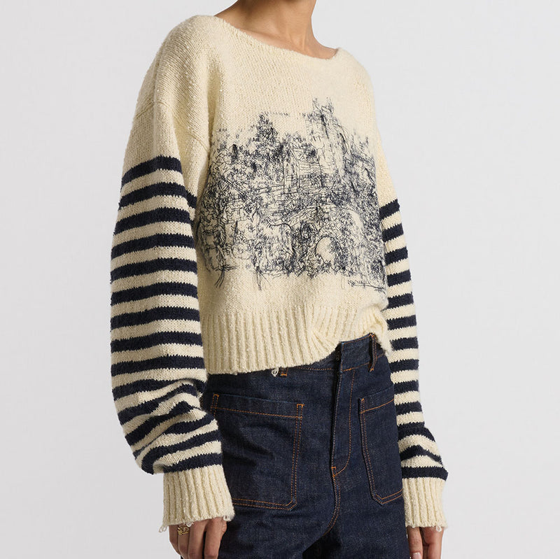 Embroidered Sweater