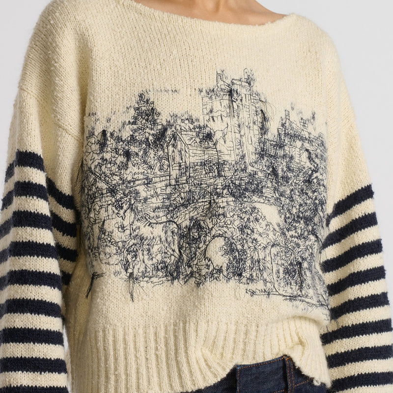 Embroidered Sweater