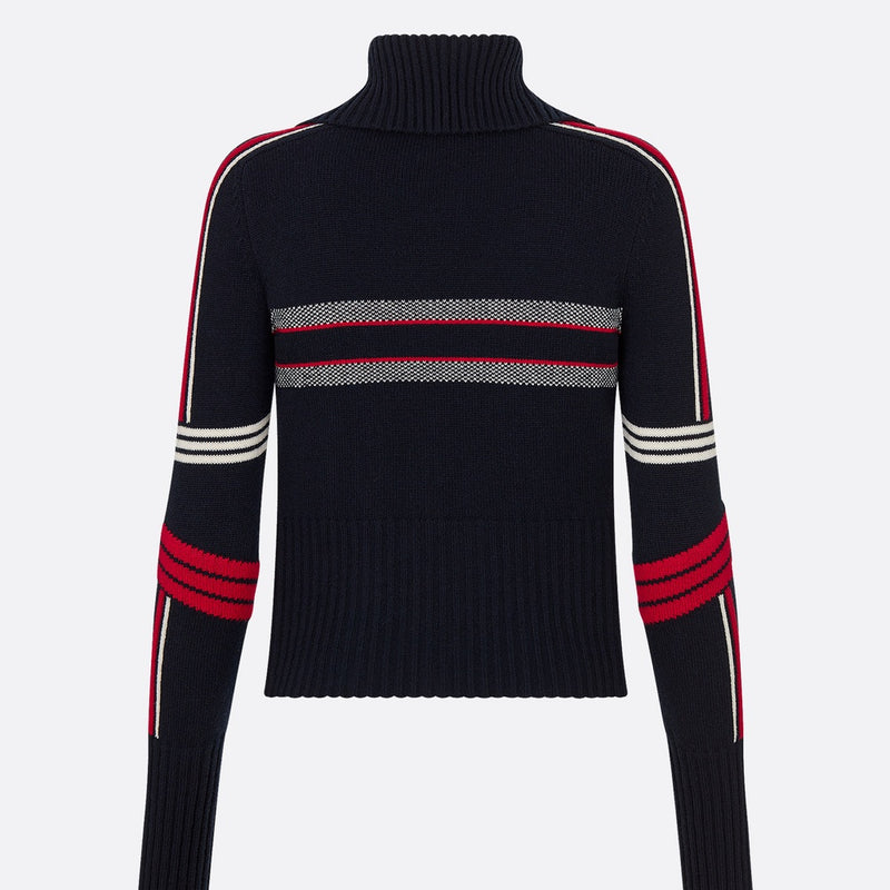DiorAlps Mock Neck Sweater