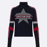 DiorAlps Mock Neck Sweater