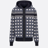 Reversible Zipped Cardigan with Hood